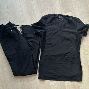 Black scrubs